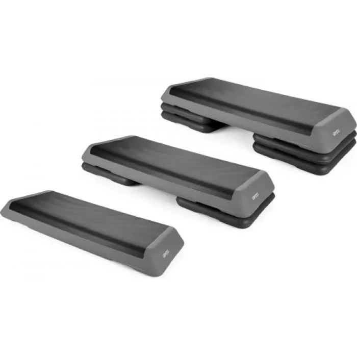 Степ платформа Gymtek 3-х рівнева сіра