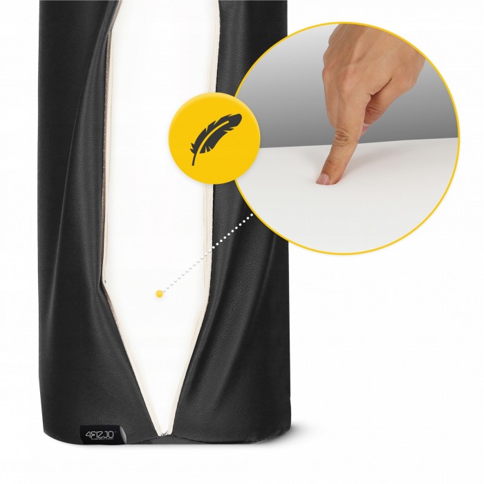 Валік для реабілітації та масажу 4FIZJO 100 x 30 см Black (P-5905973402965)