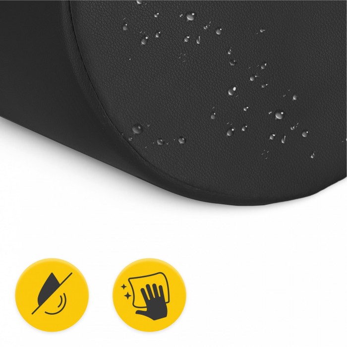 Валік для реабілітації та масажу 4FIZJO 100 x 30 см Black (P-5905973402965)