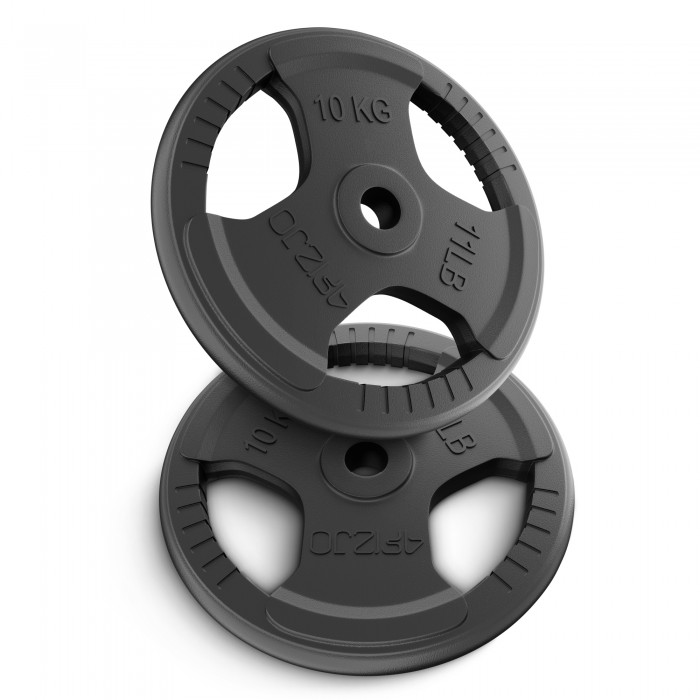 Диск металевий 4FIZJO 2 x 10 кг 26 мм Black (P-5905973401388)