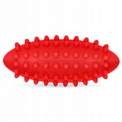 Мяч массажный огурец 4FIZJO Spike Bean 11.5 x 5 см Red (P-5905973403313)