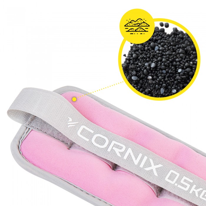 Обтяжувачі-манжети для ніг та рук Cornix 2 x 0.5 кг XR-0358