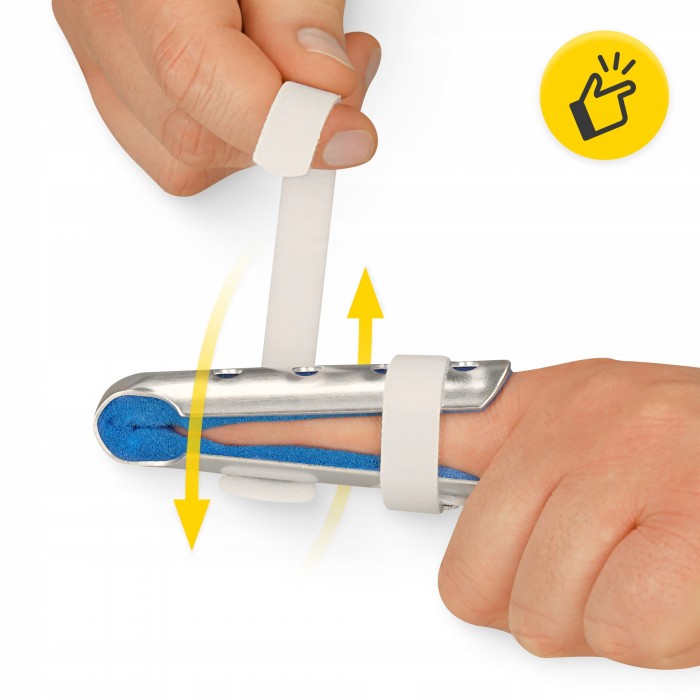 Фіксатор (бандаж) для пальця руки 4FIZJO MED 1 шт Size L (P-5905973407410)