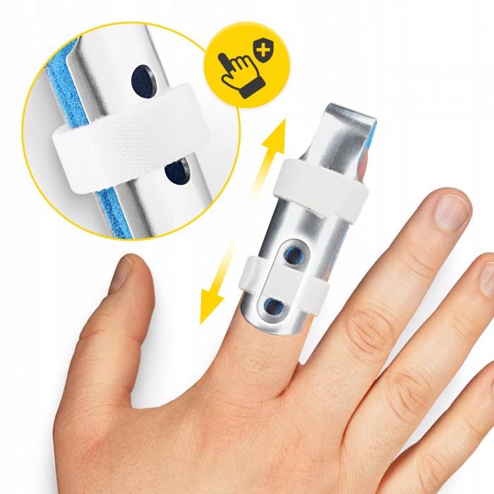 Фіксатор (бандаж) для пальця руки 4FIZJO MED 1 шт Size M (P-5905973407403)