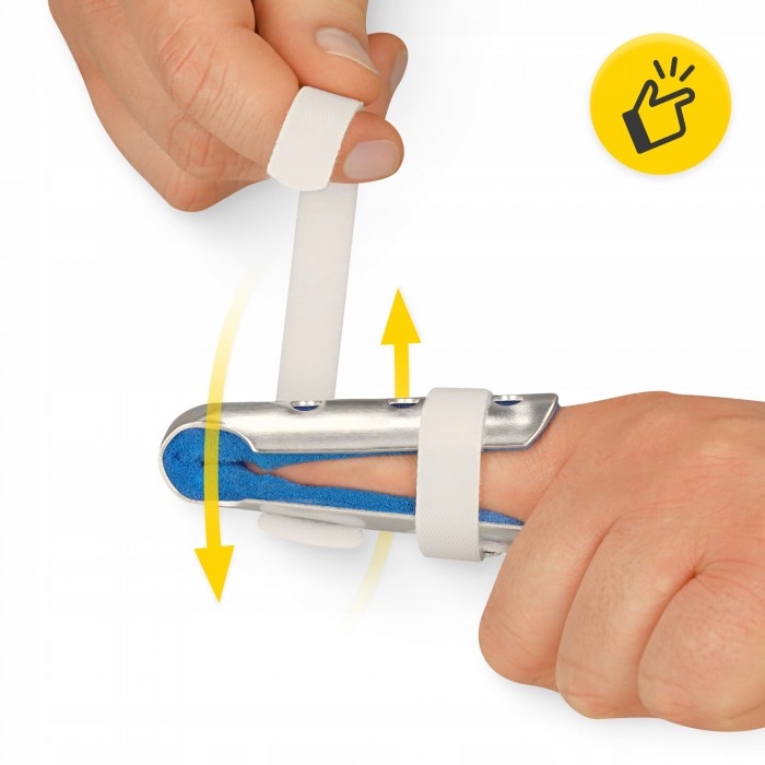 Фіксатор (бандаж) для пальця руки 4FIZJO MED 1 шт Size M (P-5905973407403)