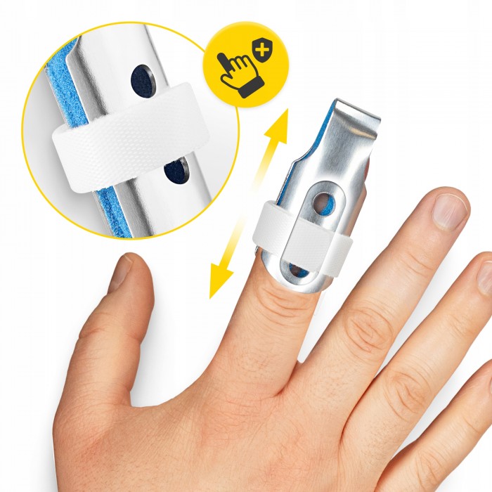 Фіксатор (бандаж) для пальця руки 4FIZJO MED 1 шт Size S (P-5905973407397)