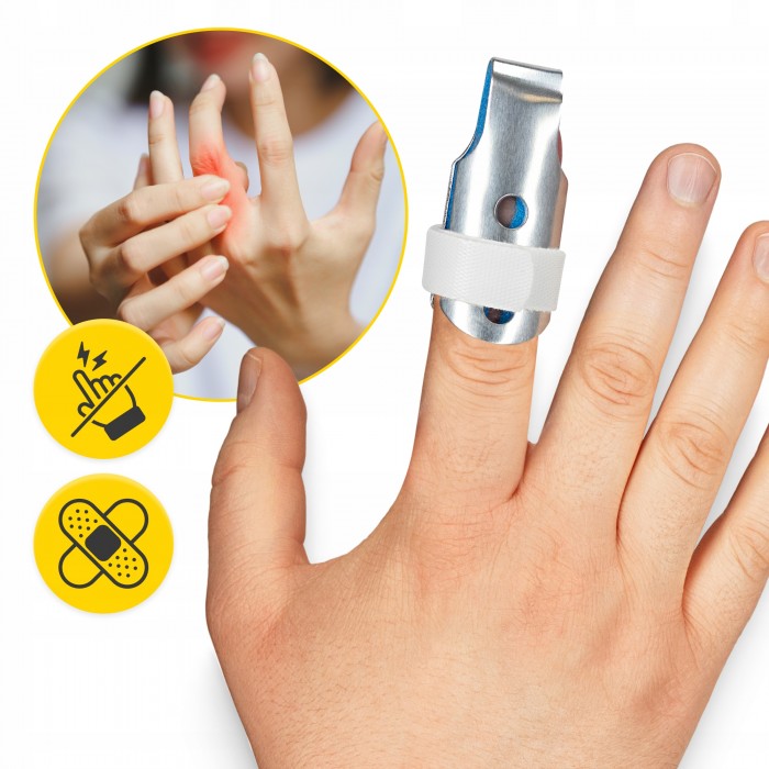 Фіксатор (бандаж) для пальця руки 4FIZJO MED 1 шт Size S (P-5905973407397)