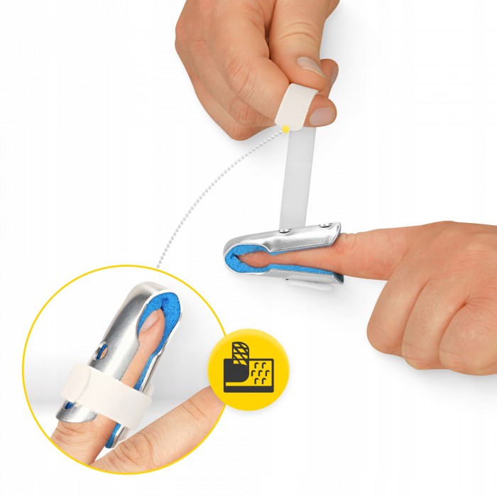 Фіксатор (бандаж) для пальця руки 4FIZJO MED 1 шт Size S (P-5905973407397)