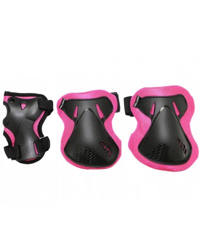 Комплект захисний SportVida SV-KY0006-L Size L Black / Pink