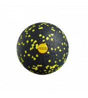 Масажний м'яч 4FIZJO EPP Ball 08 4FJ0056 Black / Yellow, масажер для спини, ніг, шиї, мфр