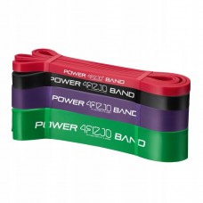 Резинки для підтягування (петлі) набір 4FIZJO Power Band 4 шт 6-36 кг 4FJ0063