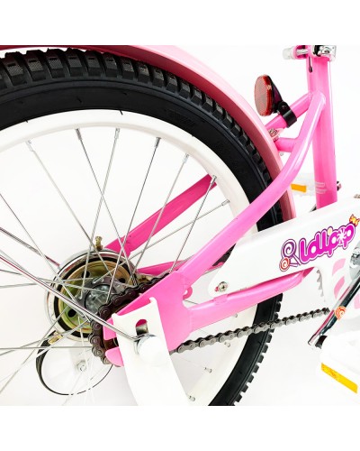 Дитячий велосипед RoyalBaby Chipmunk MM Girls 16 ", OFFICIAL UA, рожевий