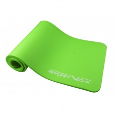Килимок для фітнесу та йоги SportVida NBR 1.5 см SV-HK0250 Green