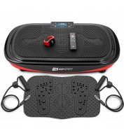 Віброплатформа для схуднення Hop-Sport 4D HS-095VS Crown + масажний килимок + пульт управління / годинник