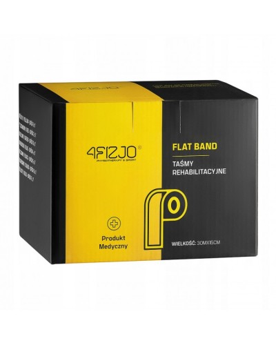 Еспандер стрічка для фітнесу еластична 4FIZJO Flat Band 30 м 12-15 кг 4FJ0105