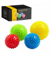 Масажні м'ячі з шипами 4FIZJO Spike Balls 4 шт 4FJ0115