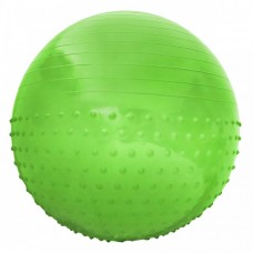 М'яч для фітнесу (фітбол) полумассажний SportVida 55 см Anti-Burst SV-HK0291 Green