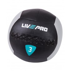 М'яч Медбол для кроссфіта LivePro WALL BALL LP8100-3
