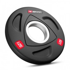 Блін (диск) гумовий олімпійський Hop-Sport 1,25 кг d - 50 мм