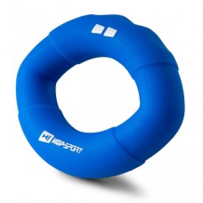 Еспандер кистьовий кільце силіконовий овальний 18,1 кг Hop-Sport HS-S018OG синій