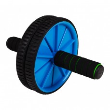 Ролик для преса / Гімнастичне колесо подвійний Sportcraft ES0002 Blue