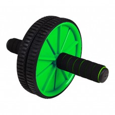 Ролик для преса / Гімнастичне колесо подвійний Sportcraft ES0004 Green