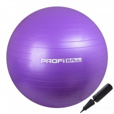 М'яч для фітнесу (фітбол) Profi 55 см M-0275-1 Violet