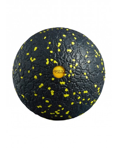 Масажний м'яч 4FIZJO EPP Ball 10 см 4FJ0216 Black / Yellow, масажер