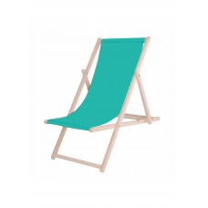 Шезлонг (крісло-лежак) дерев'яний для пляжу, тераси та саду Springos DC0001 TR