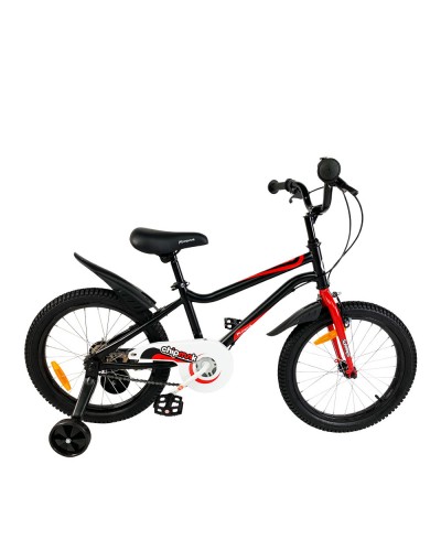 Дитячий велосипед RoyalBaby Chipmunk MK 18 ", OFFICIAL UA, чорний