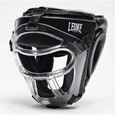 Боксерський шолом Leone Plastic Pad Black XS / S