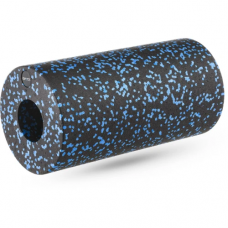 Масажний ролик Gymtek для йоги та фітнесу ЕРР 30*15 см чорно-синій