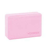 Блок для йоги Cornix EVA 22.8 x 15.2 x 7.6 см XR-0098 Pink
