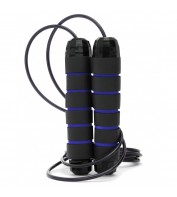 Скакалка швидкісна для кросфіту Cornix Speed Rope Classic XR-0147 Black/Blue