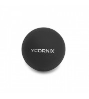 Масажний м'яч Cornix Lacrosse Ball 6.3 см XR-0118 Black