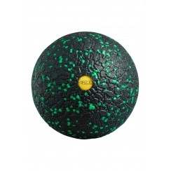 Масажний м'яч 4FIZJO EPP Ball 10 см 4FJ0214 Black / Green, масажер для спини, ніг, шиї, мфр