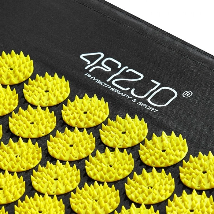 Аппликатор Кузнецова / Массажный коврик акупунктурный 4FIZJO 72 x 42 см 4FJ0231 Black/Yellow