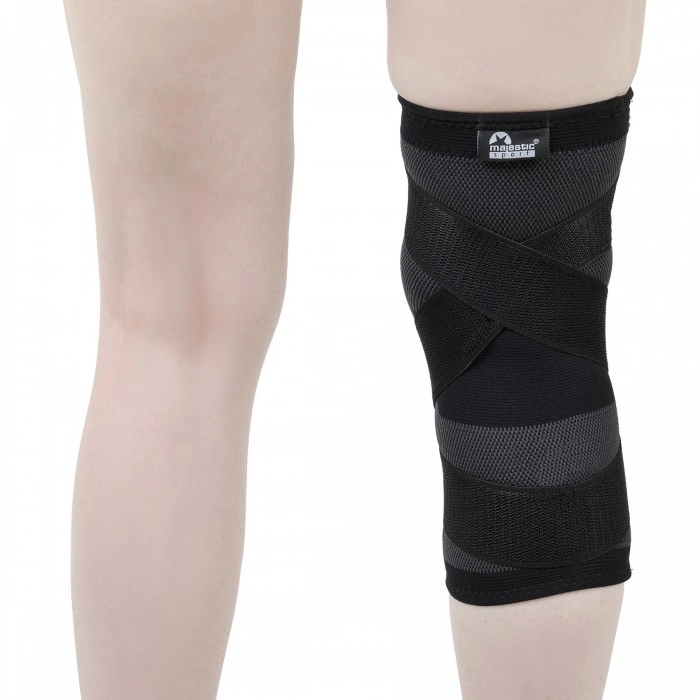 Фіксатор (бандаж) для коліна Majestic Sport MKG-XL 2 шт Size XL