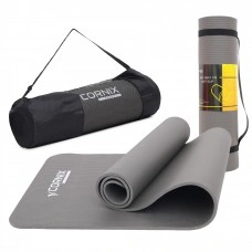 Килимок спортивний Cornix NBR 183 x 61 x 1 см для йоги та фітнесу XR-0012 Grey