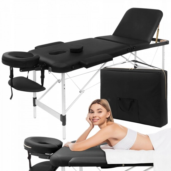 Массажный стол складной 4FIZJO Massage Table+ Alu W60 Black (P-5907739318381) Массажный стол складной 4FIZJO Massage Table+ Alu W60 Black (P-5907739318381)