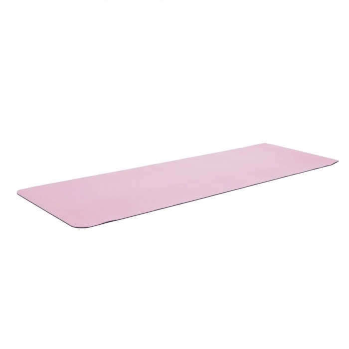 Килимок (мат) спортивний SportVida TPE 183 x 61 x 1 см для йоги та фітнесу SV-EZ0064 Pink/Blue
