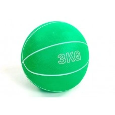 Медбол EasyFit RB 3 кг (медицинский мяч-слэмбол без отскока)