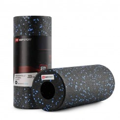 Массажный валик, ролик для спины, ног 33 см Hop-Sport HS-P033YG синий